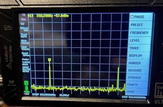 Looking for harmonics. (K4PKM photo)